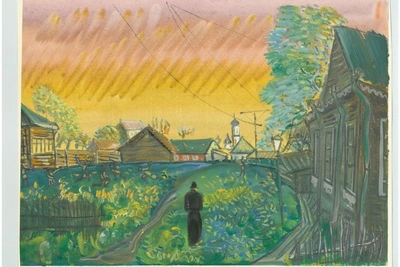 Графический цикл Григорьева к Братьям Карамазовым в Музее Фаберже