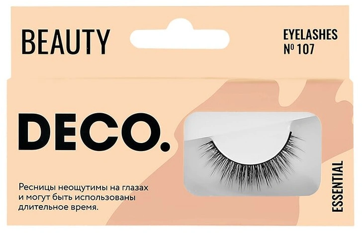 Накладные ресницы DECO. ESSENTIAL