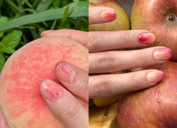 Fruit peel nails: летний маникюр из Кореи, который поднимет настроение