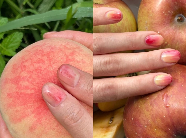 Fruit peel nails: летний маникюр из Кореи, который поднимет настроение