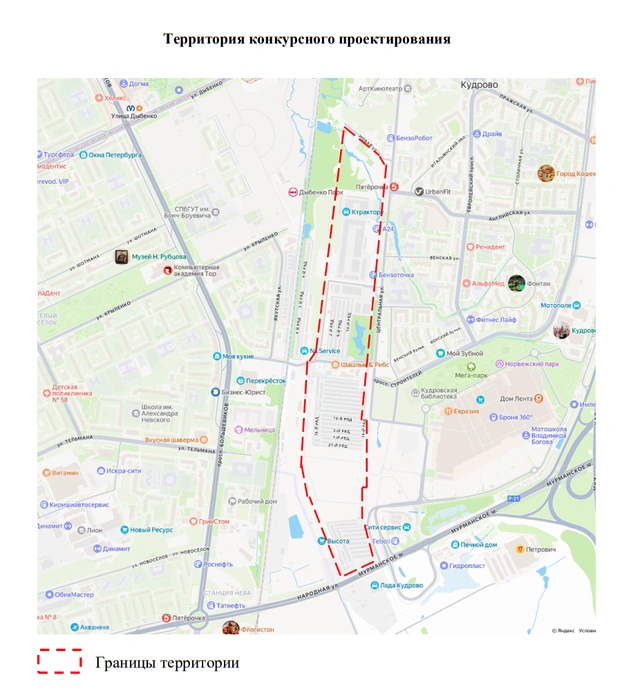 В Кудрово построят высотный общественно-деловой центр. Показываем — где | Источник: комитет градостроительной политики Ленинградской области