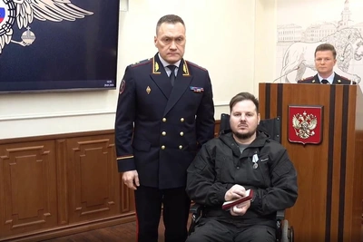 В Петербурге наградили полицейских героев