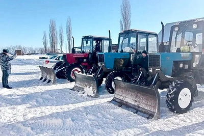 Февральские морозы не помешали техосмотру