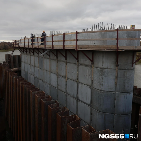 На такую опору уходит 5–6 месяцев  | Источник: Евгений Софийчук / NGS55.RU 