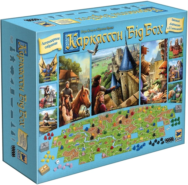 Настольная игра «Каркассон Big Box»