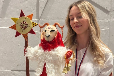 Студентка из Новосибирска выиграла конкурс кондитеров с козочкой