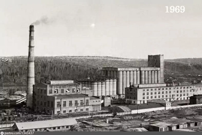 Масложиркомбинат появился в Иркутске в 1960-х | Источник: pastvu.com