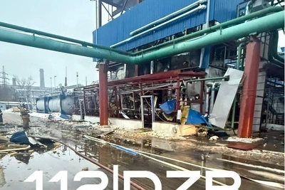 На химическом предприятии в Дзержинске произошёл пожар