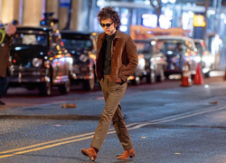 Тимоти Шаламе в образе Боба Дилана: смотрим первые кадры