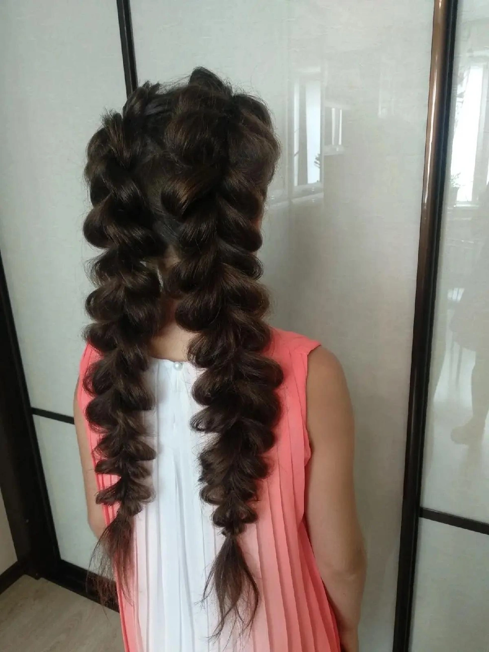 Простые прически на длинные волосы | Фото пошагово