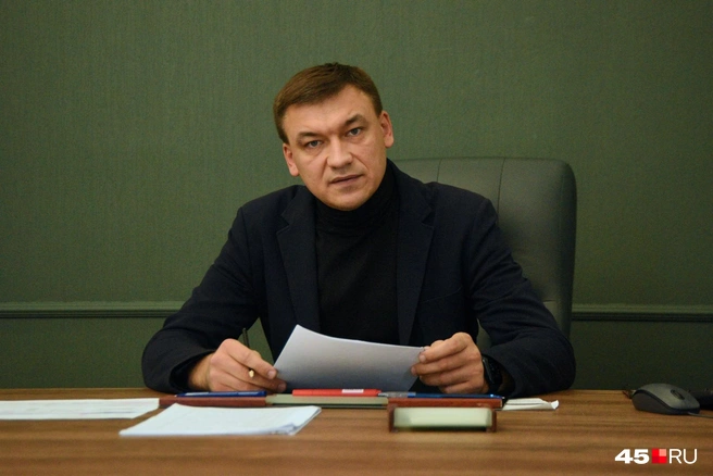 Председатель Курганской гордумы Игорь Прозоров ушел в отставку | Источник: Надежда Тихомирова / 45.RU