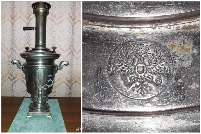 По словам автора объявления, самовару больше 100 лет | Источник: «Авито»