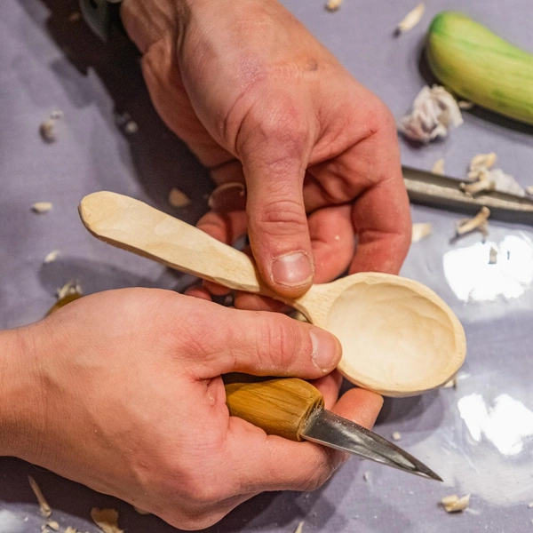 Получилась ложка! | Источник: Тимофей Калмаков / 59.RU