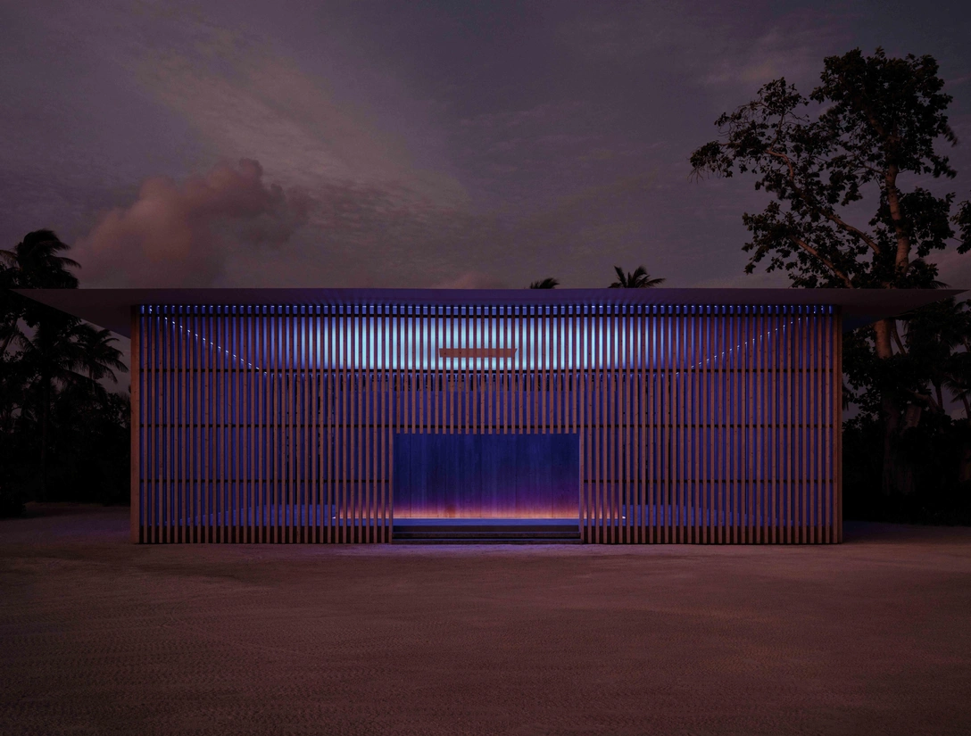 Работа Amarta Джеймса Таррелла в Patina Maldives. | Источник: Георг Роске