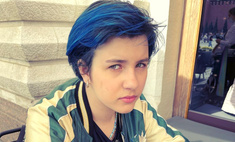 Синие волосы и печаль в глазах: как выглядит 13-летняя дочь-копия Ивана Урганта