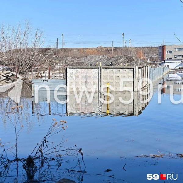 Все залито водой | Источник: Василина Любимова / 59.RU