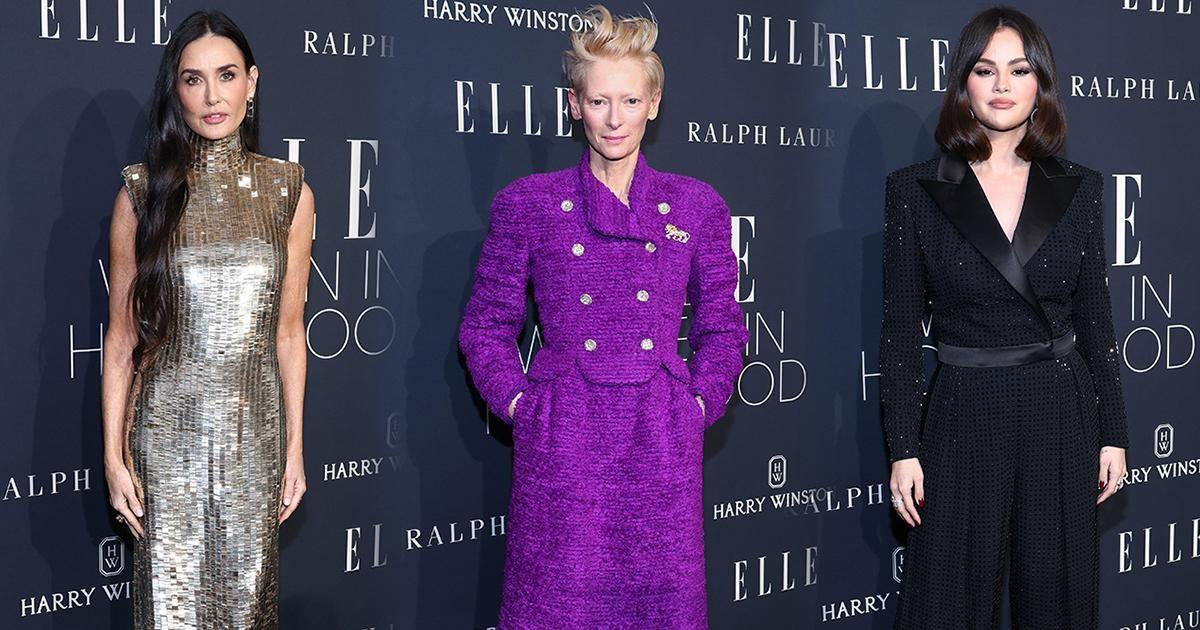 Деми Мур продолжает сводить с ума фанатов, Селена Гомес ушла в тень: Elle Women in Hollywood