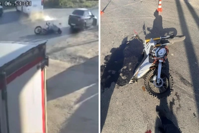 Мотоциклист-подросток пострадал в ДТП с автобусом в Омске