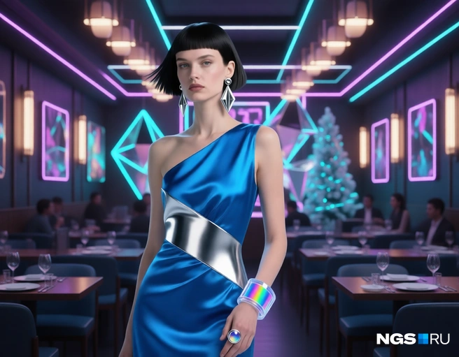 Удивлять и обескураживать&nbsp;— вот задача вашего новогоднего образа | Источник: Алена Золотухина / NGS.RU 