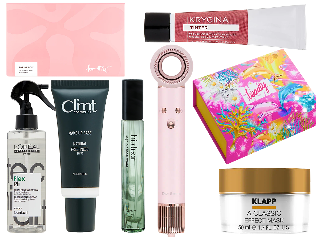 Бьюти-находки и новинки недели: вау-наборы, универсальный тинтер и розовый стайлер