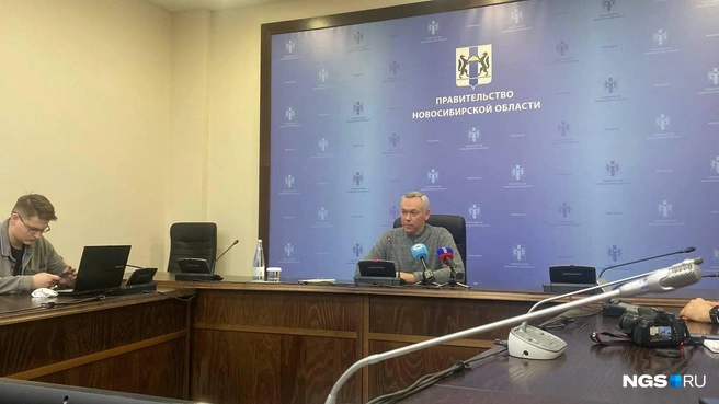 Андрей Травников перечислил меры борьбы с пастереллезом и помощи жителям пострадавших сел | Источник: Екатерина Евстафьева / NGS.RU