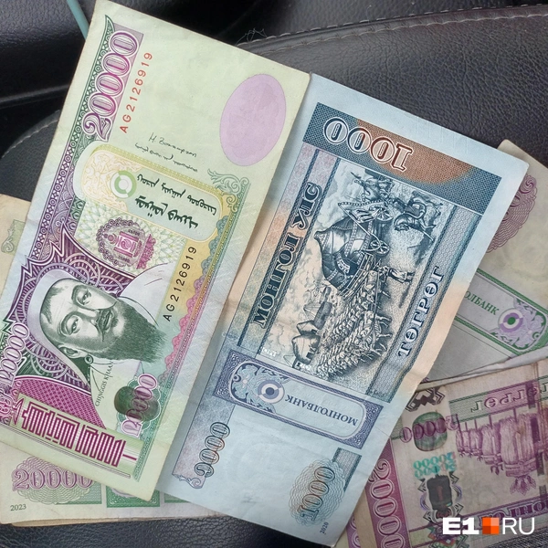 Монгольские тугрики | Источник: Дарья Черткова