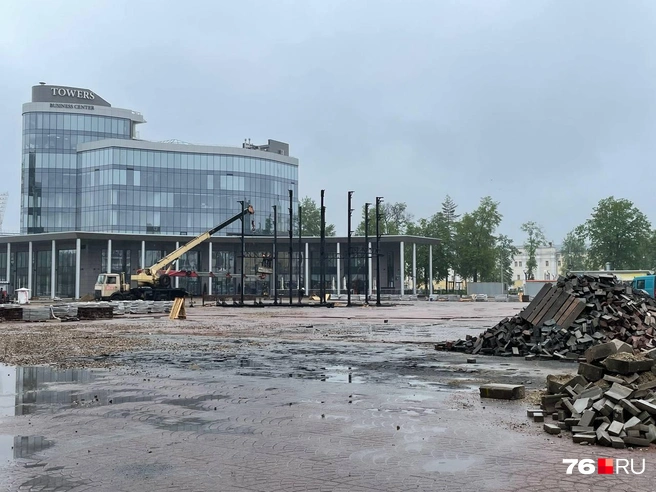 В Ярославле установят телекуб | Источник: Кирилл Поверинов / 76.RU