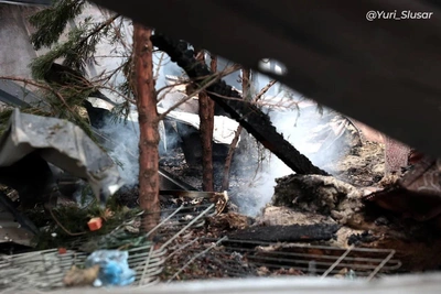 Последствия ночной атаки дронов в Ростовской области