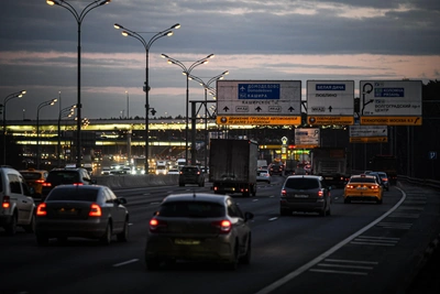 ДТП на МКАД: пробка 6 км, двое пострадали