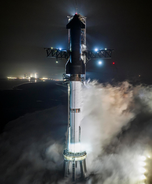 Третий испытательный запуск сверхтяжелой ракеты Starship может состояться 14 марта