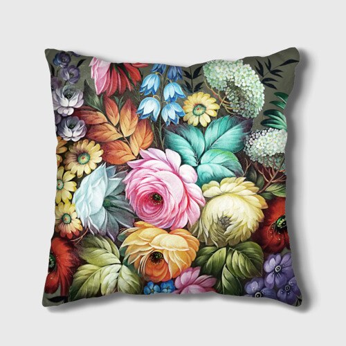 Подушка «Букет из цветов»