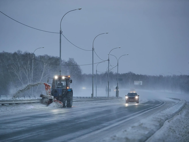 В Новосибирске снег идёт уже несколько дней подряд | nsk54.online