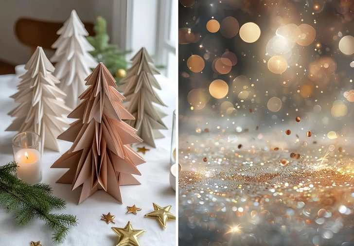 Как сделать елку из бумаги своими руками на Новый год 2026 — 3 простые инструкции | Источник: социальные сети