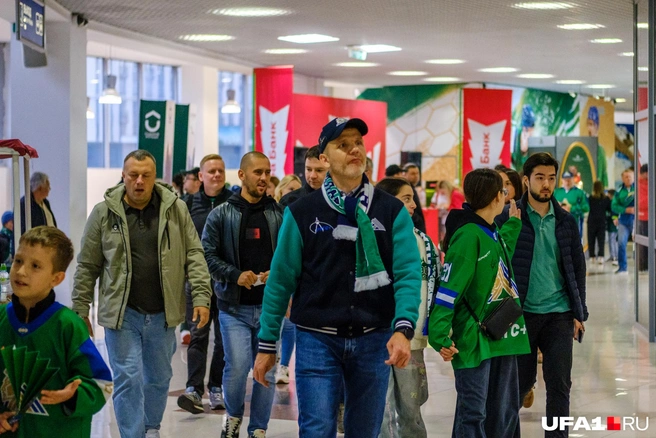 Фанатов было много — арена полная | Источник: Булат Салихов / UFA1.RU