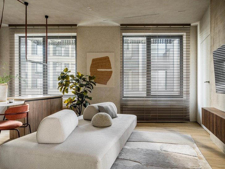 Интерьер недели: квартира 54 м&sup2; в Москве для собак, кошки и их хозяев