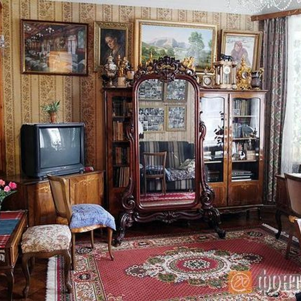 Вся обстановка принадлежала современным владельцам | Источник: Ксения Потеева / «Фонтанка.ру»