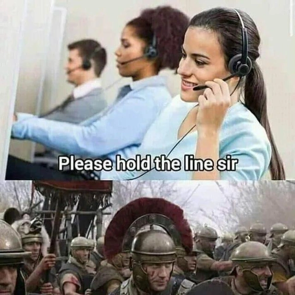 —&nbsp;Пожалуйста, оставайтесь на линии | Источник: Соцсети