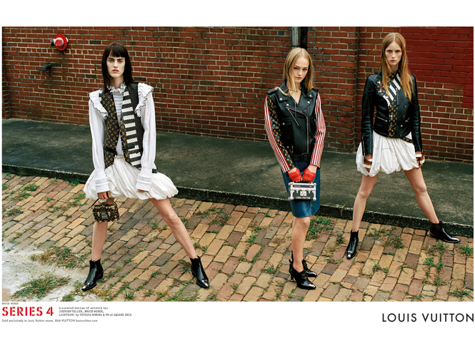 Реальные и виртуальные модели в новой рекламе Louis Vuitton