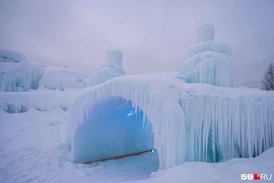 Парк ледопадов под Пермью открывается 7 января