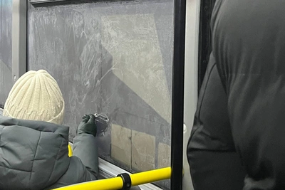 Volgograd Buses Freeze with Passengers