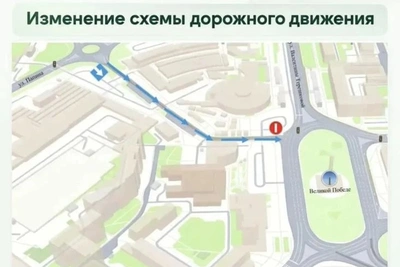 В Липецке изменили схему движения на двух улицах