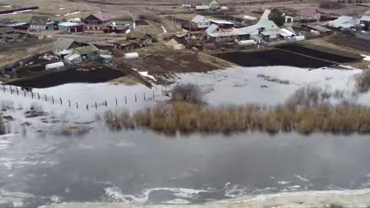 Затопило огороды и частные дома: в Богдановиче река вышла из берегов - 9  апреля 2024 - Е1.ру