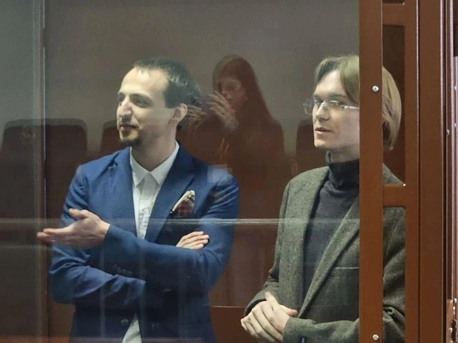Ян Ксенжепольский и Валентин Хорошенин | Источник: Объединённая пресс-служба судов Санкт-Петербурга
