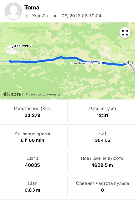 Источник: Пешком через Россию | Москва -> Владивосток / Telegram-канал