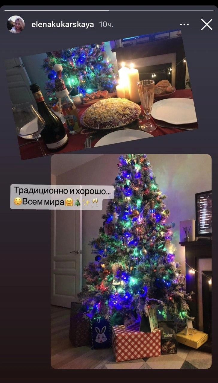 Певица Кукарская пожелала всем мира | Источник: elenakukarskaya / Instagram.com (деятельность запрещена в РФ)