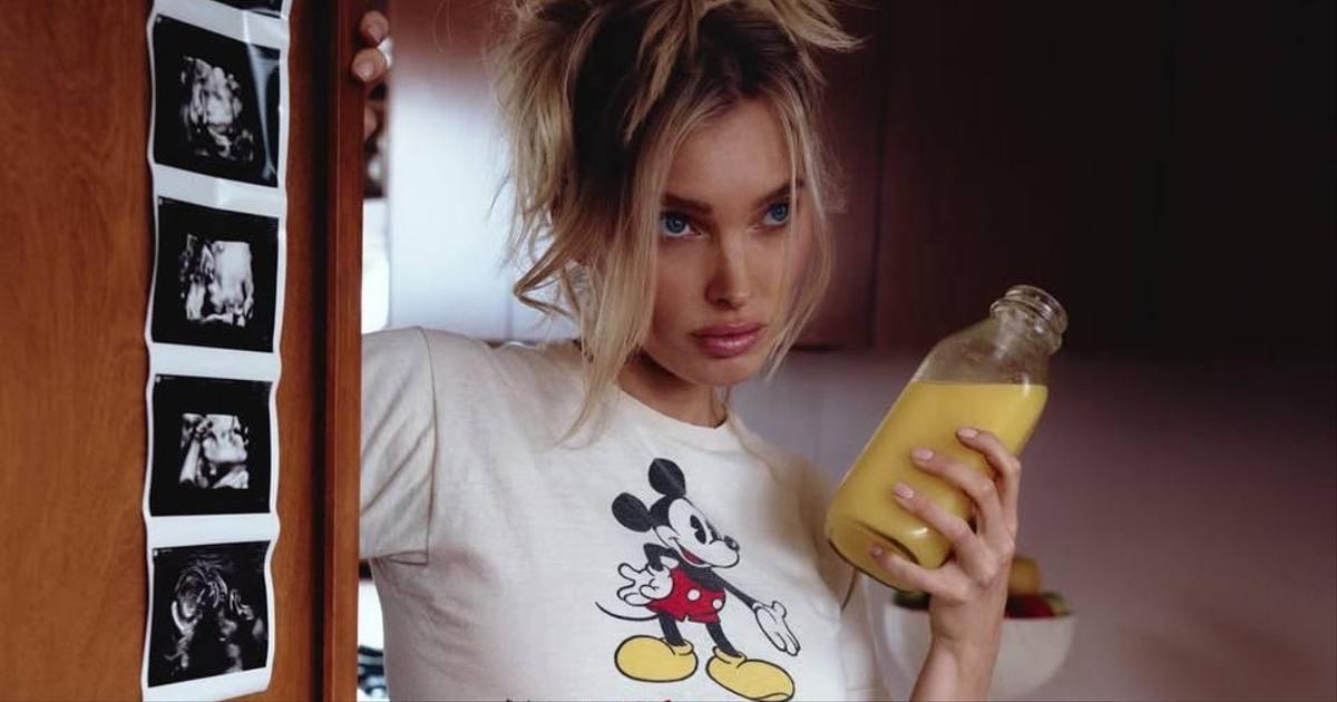 Голым фото топ-модель Эльза Хоск объявила о второй беременности