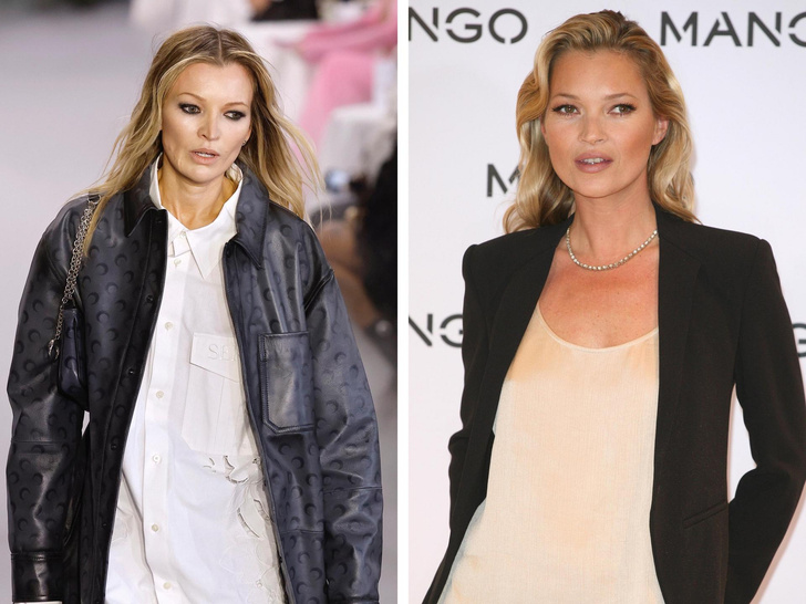 Как выглядит двойник Кейт Мосс, который взорвал Неделю моды в Париже: сможете ли вы отличить ее от настоящей?