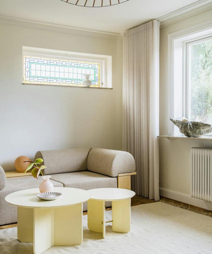 Полон пастели: дом с мягкими оттенками в Дании