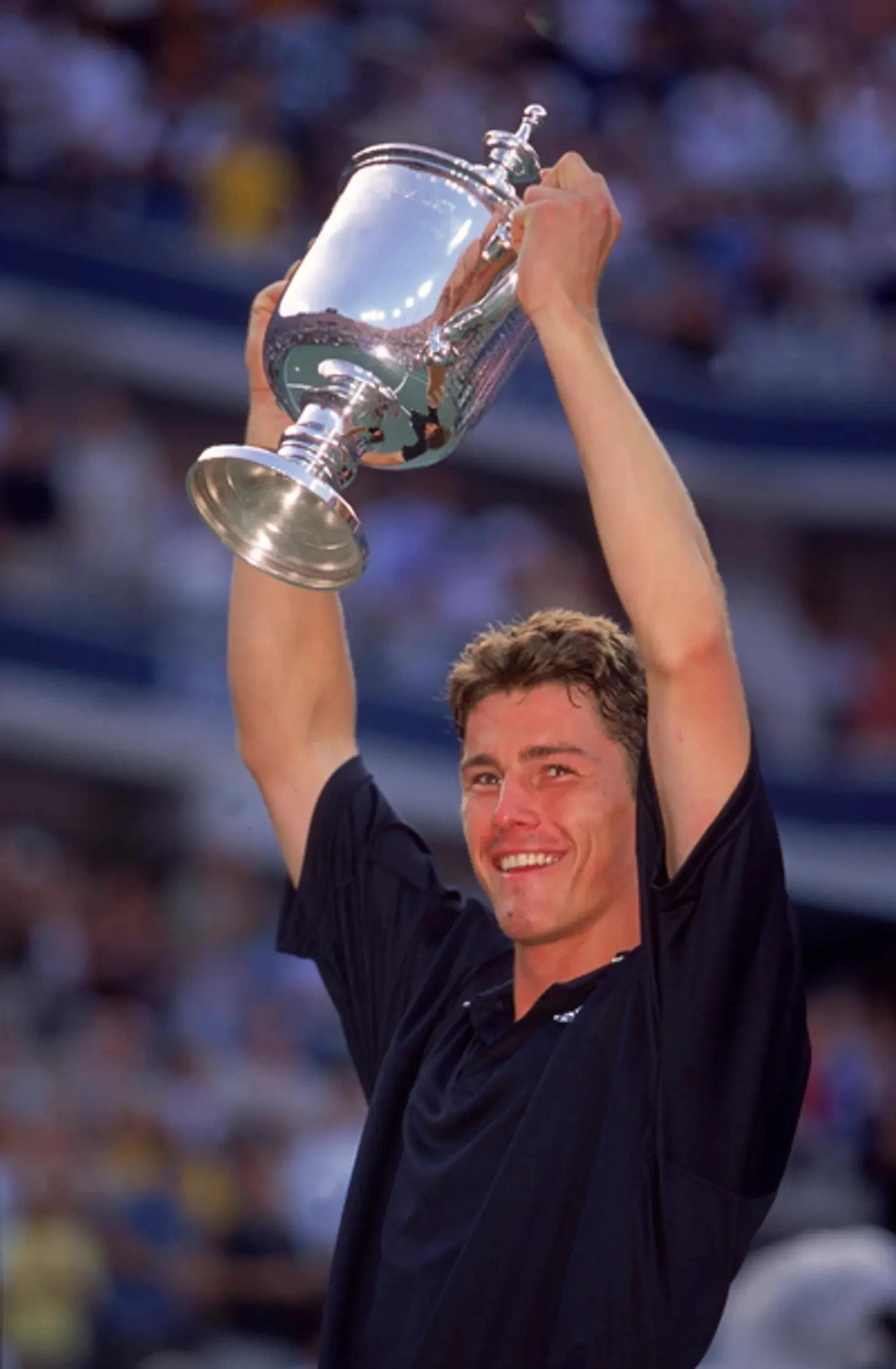 На фото — Сафин на Кубке Дэвиса в 2002 году | Источник: sports.ru
