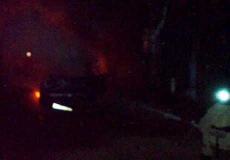 Mitsubishi на ул. Бирюзова в Рязани тушили 11 пожарных | ya62.ru